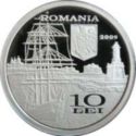 10 Lei (The centennial anniversary of Port of Constanta)