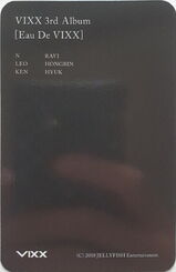 Eau de album photocard