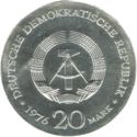 20 Mark (150th Birth anniversary of socialist Wilhelm Liebknecht)