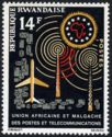Anniversary of 'Union Africaine et Malgache des Postes et Té