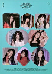 Unlock my world album mini poster