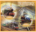 Transport vintage steam locomotives