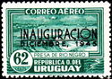 Power Dam on Rio Negro Overprinted
