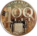 100 Lei (500th Anniv St Voivode Neagoe Basarab's Rule)