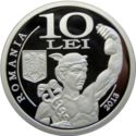 10 Lei (100th Annual Congress of Economists in Romania)