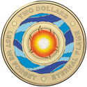2 Dollars (35th Anni. 2 Dollar Coin - 2018 Eternal Flame)