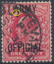 King Edward VII - Overprint - ARMY OFFICIAL