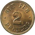 2 Pfennig (Cons.-Gensch. der Werkst.)