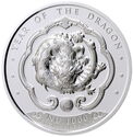 1,000 Ngultrum (Year of the Dragon - Silver. 2024)