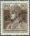 Overprint: 'Bánát Bácska 1919'