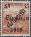 Black overprint: '1919 Baranya'