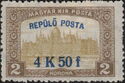 Parliament Building with 'Air Post' Overprint