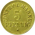 5 Pfennig (Consum-Genossenschaft)