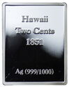 Hawaii / Two Cents 1851 (Hawajscy Misjonarze)