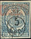 Revenue stamp overprinted