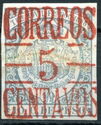 Revenue stamp overprinted