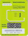 Yettel. SIM Card (Half Size)