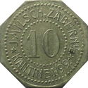 10 Pfennig (J. Milsch)