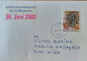 Last day of using Schilling-stamp: 30.06.2002