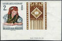 33rd Stamp Day - Writing Woman in Folk Costume