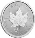 5 Dollars (Treasured Silver Maple Leaf - Congratulations Privy Mark)