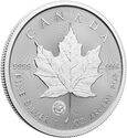 5 Dollars (Treasured Silver Maple Leaf - Dragon Privy Mark)