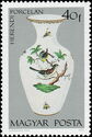 Vase with bird