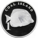1 Dollar (COAL ISLAND - Marine life)