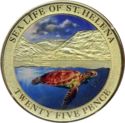 25 Pence (Sea Life of St. Helena)