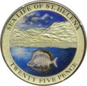 25 Pence (Sea Life of St. Helena)