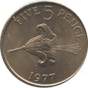 5 Pence (Guernsey Lily)