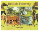 British Painters with Stamp Show 2000 Logo