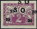 Special Delivery Stamp (express) - overprint SO1920 (PD)