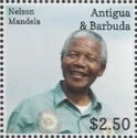 Nelson Mandela wearing Blue Shirt