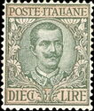 King Vittorio Emanuele III (1869-1947) with Floral Ornaments