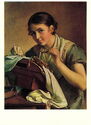 Vasily Tropinin. The Lacemaker. 1823