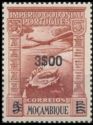 Airplane over Globe - Overprint
