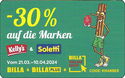 -30%auf die Marken