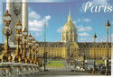 Paris. Le Pont Alexandre III et l'Hotel des Invalides
