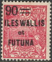 Nouméa Harbor overprinted and surcharged