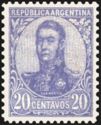 José Francisco de San Martín (1778-1850) - perf. 13¼x12½