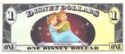 1 Disney Dollar