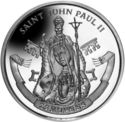 25 Rupees (Canonization of Pope John Paul II)