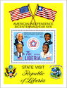 American and Liberian Presidents Portraits