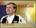 King Willem Alexander and Flag