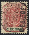 Transvaal stamp overprinted in Schweizer Renecke