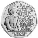 50 Pence (Patron Saints - Saint George of England)