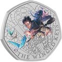 50 Pence (Harry Potterâ„¢ - The Winged Keys - Color)