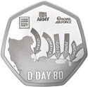 50 Pence (The D-Day 80th Anniversary - Beaches)