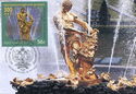 Peterhof - Fountain "Samson". Treaty of Nystad, 300th Anniversary